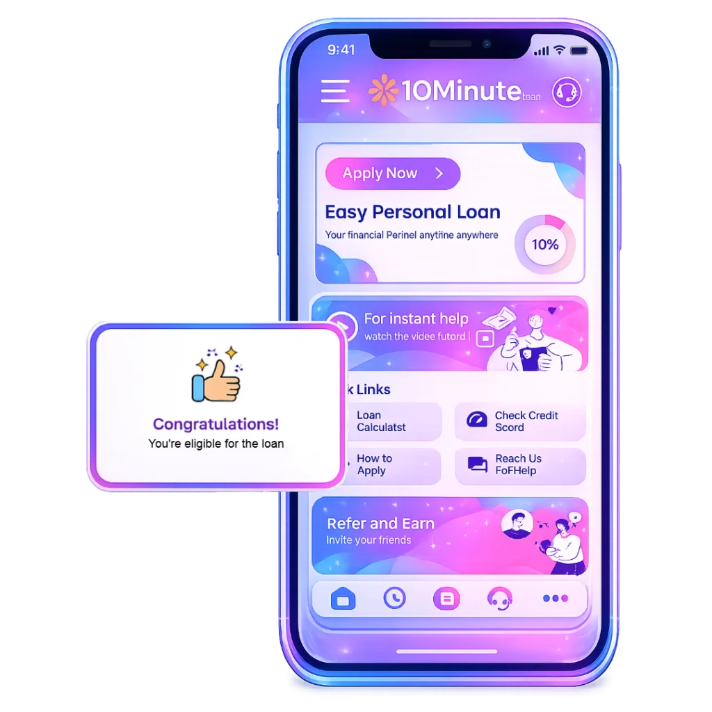 10 minute loan app image